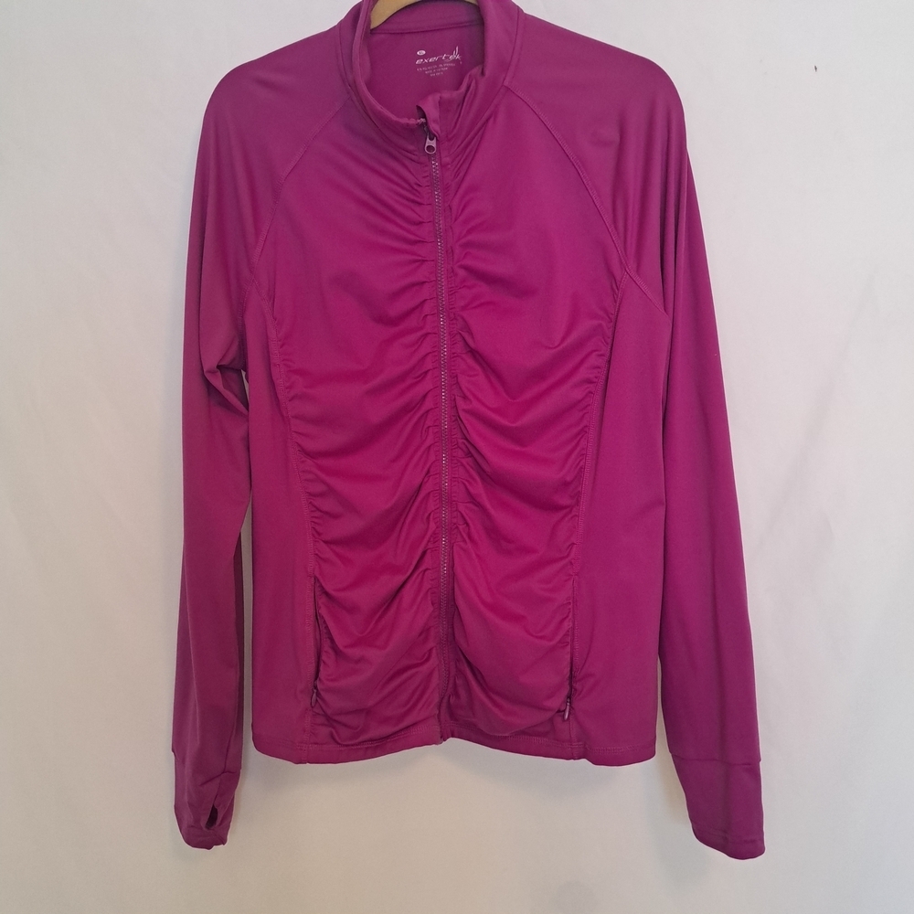 Exertek Women's Fuchsia Utility Jacket